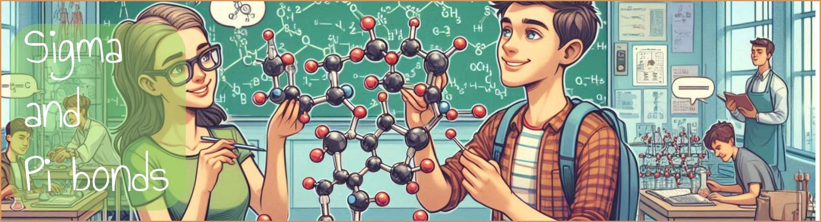 sigma and pi bonds header image.